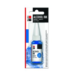 Marabu Encre permanente Alcohol Ink, 20 ml, gentiane
