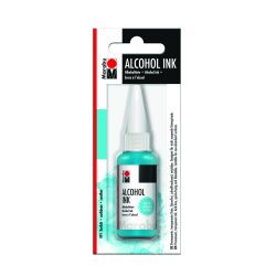 Marabu Encre permanente Alcohol Ink, 20 ml, turquoise
