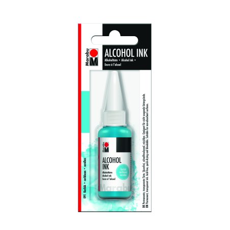 Marabu Encre permanente Alcohol Ink, 20 ml, turquoise