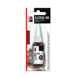 Marabu Encre permanente Alcohol Ink, 20 ml, marron
