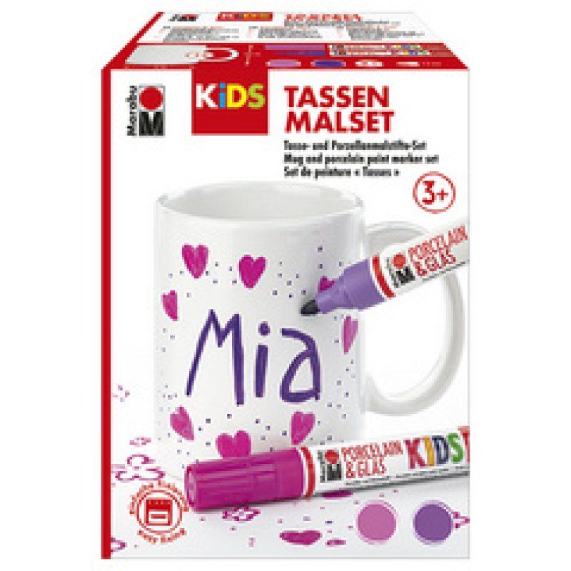 Marabu KiDS Kit de peinture Mug TIM