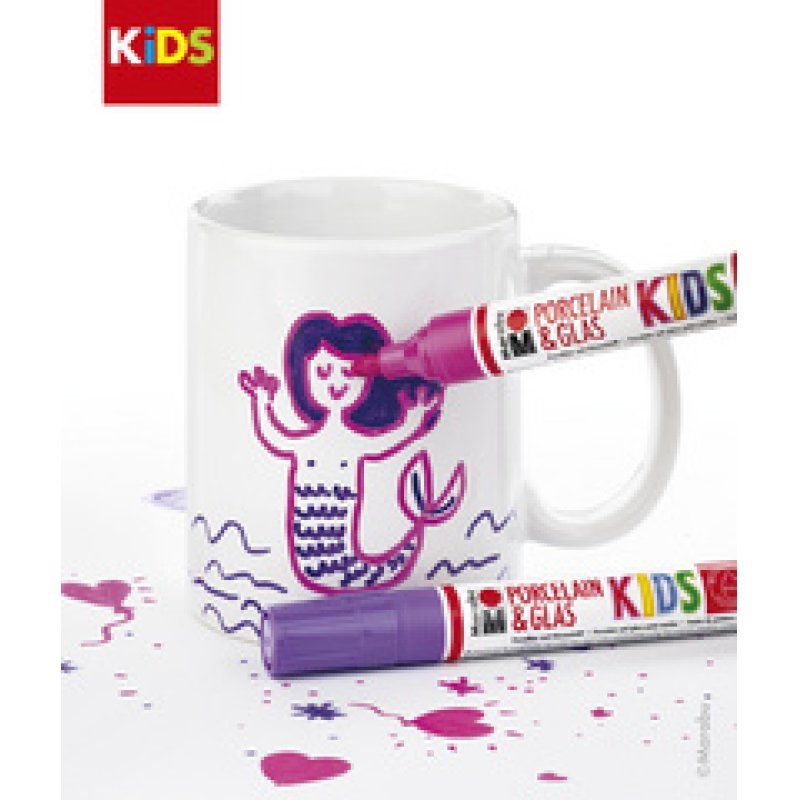 Marabu KiDS Kit de peinture Mug TIM