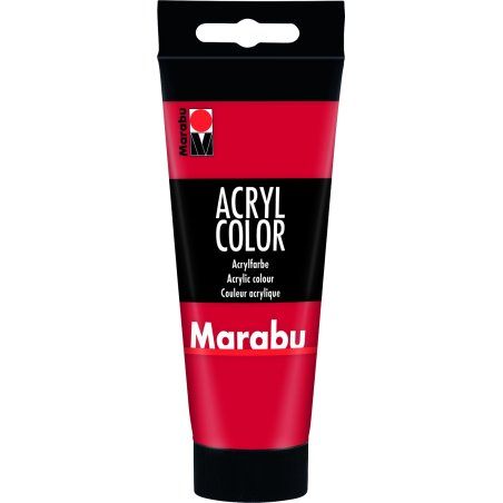 Marabu Peinture acrylique AcrylColor, 100 ml, cerise 031