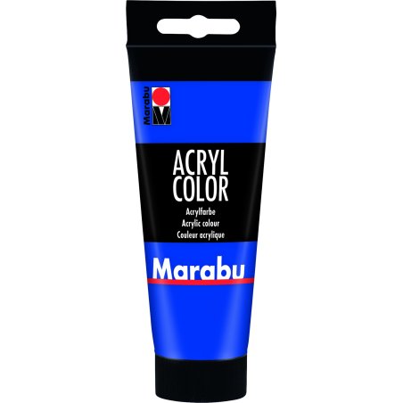 Marabu Peinture acrylique AcrylColor, 100 ml, bleu outremer