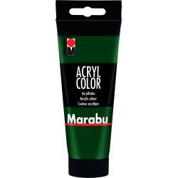 Marabu 12010050075 peinture acrylique 100 ml Vert Tube
