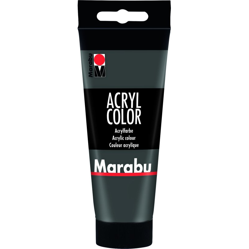 Marabu 12010050079 peinture acrylique 100 ml Gris Tube