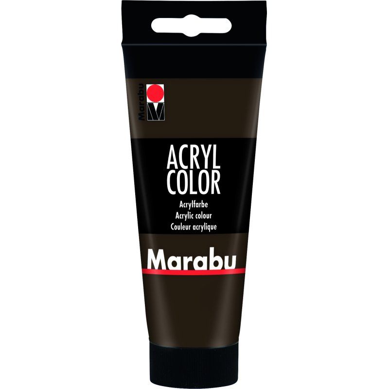 Marabu 12010050045 peinture acrylique 100 ml Marron Tube