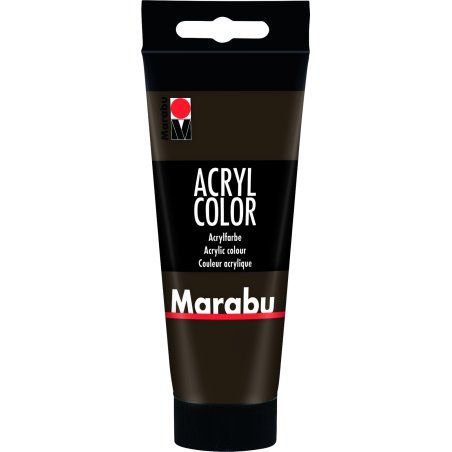 Marabu 12010050045 peinture acrylique 100 ml Marron Tube