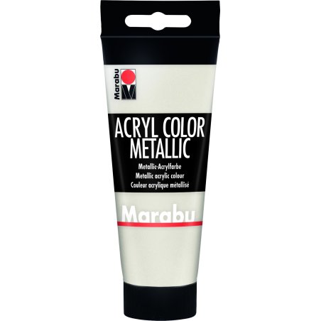 Marabu 12010050770 peinture acrylique 100 ml Blanc Tube