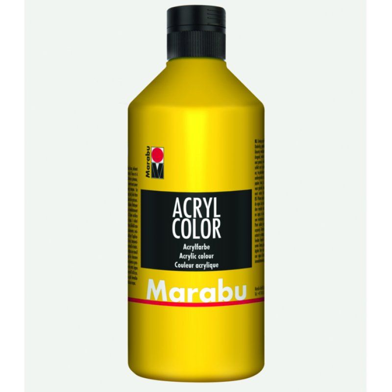 Marabu 12010075019 acrylic paint 500 ml Yellow Tube