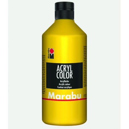 Marabu 12010075019 acrylic paint 500 ml Yellow Tube