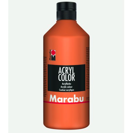 Marabu 12010075013 acrylic paint 500 ml Orange Tube