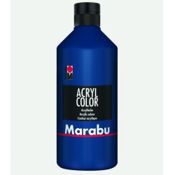 Marabu Peinture acrylique Acryl Color, 500 ml, bleu foncé053
