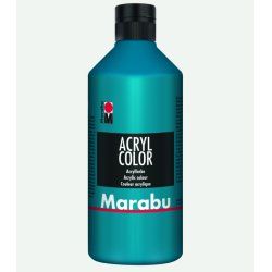 Marabu 12010075056 peinture acrylique 500 ml Cyan Tube