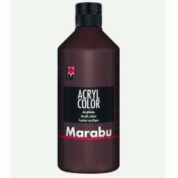 Marabu 12010075040 peinture acrylique 500 ml Marron Tube