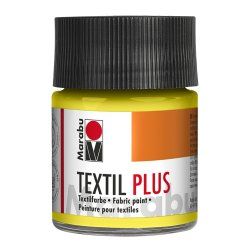 Marabu Peinture pour tissu Textil plus, 50 ml, citron 020
