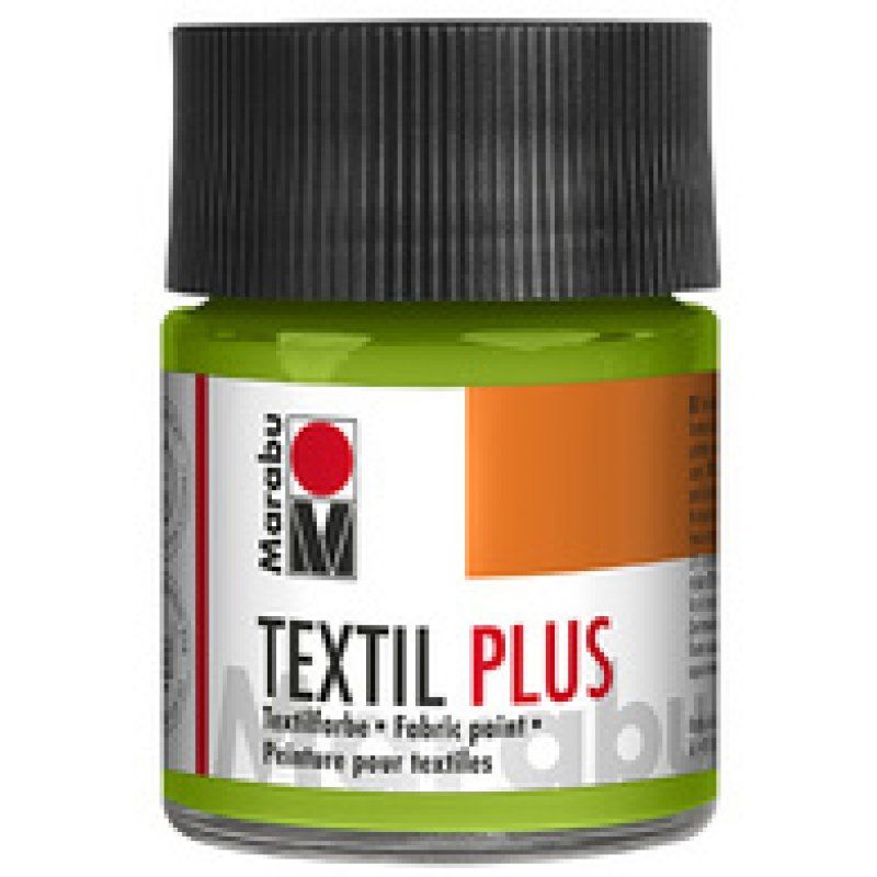 Marabu Peinture pour tissu Textil plus, 50 ml, jaune moyen