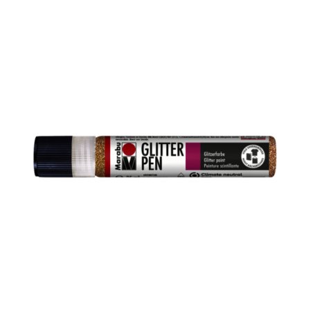 Marabu Peinture à effet Glitter-Liner, or rouge scintillant