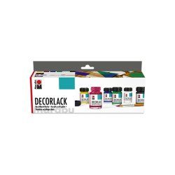 Marabu 1130000000087 Black, Blue, Green, Red, White, Yellow 15 ml