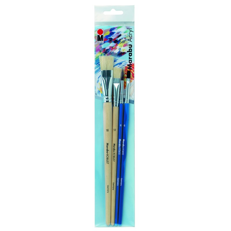 Marabu Brush-Set Acryl