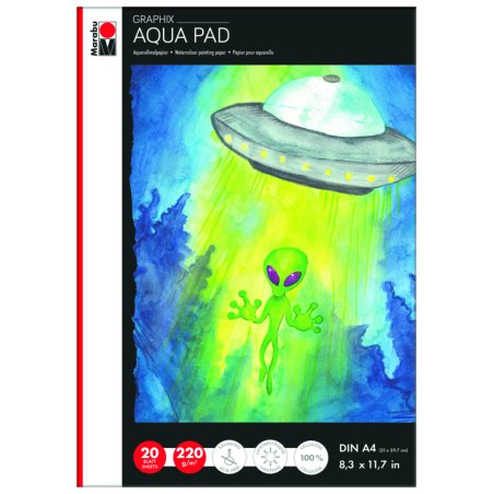 Marabu Aqua Pad Graphix Art paper pad 20 sheets