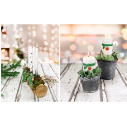 Marabu Marqueur pour bougie Candle Liner "Christmas Spirits