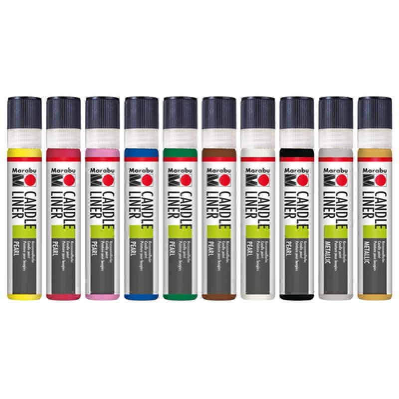 Marabu Marqueur pour bougie Candle Liner "Christmas Spirits