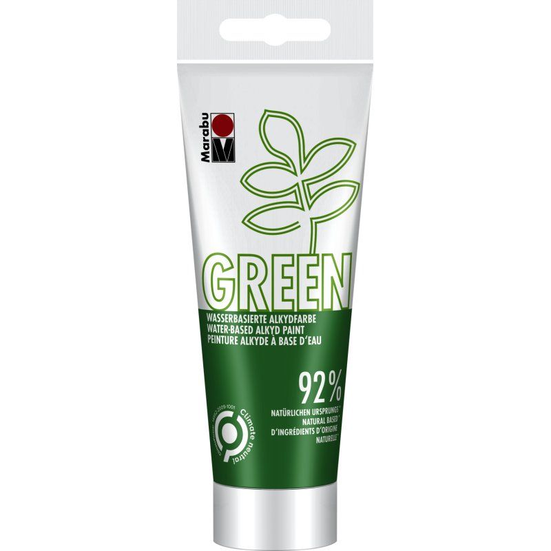 Marabu 14500050062 water based paint Green 100 ml Tube 1 pc(s)