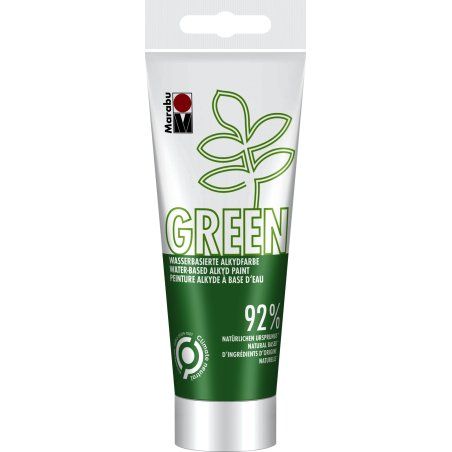 Marabu 14500050062 water based paint Green 100 ml Tube 1 pc(s)