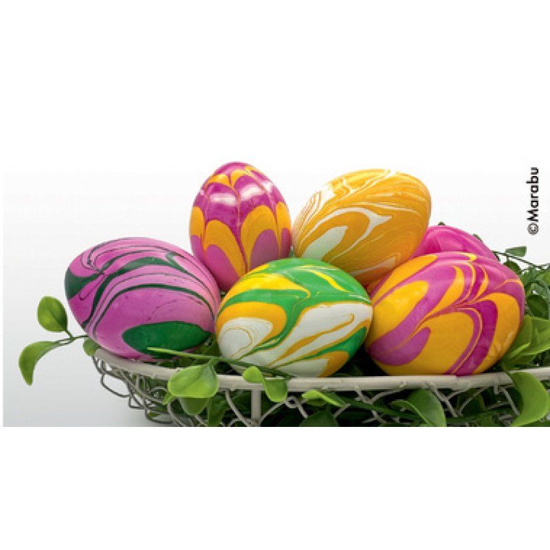 Marabu Kit de peinture à marbrer "Fresh Easter Box"