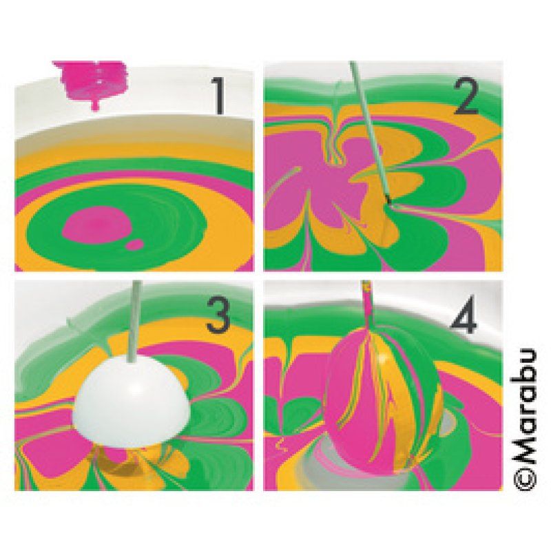 Marabu Peinture à marbrer "Easy Marble", 15 ml, magenta 014