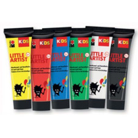 Marabu KiDS Gouache pour enfants Little Artist, 75 ml, set