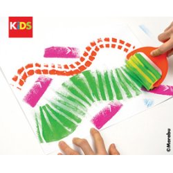 Marabu KiDS Set de rouleaux de peinture Little Artist