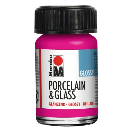 Marabu Peinture "Porcelain & Glass", brillant, framboise