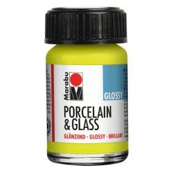 Marabu Peinture "Porcelain & Glass", brillant, 15 ml, réséda