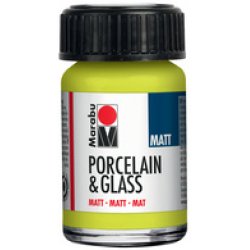 Marabu Peinture "Porcelain & Glass", mat, 15 ml, jaune