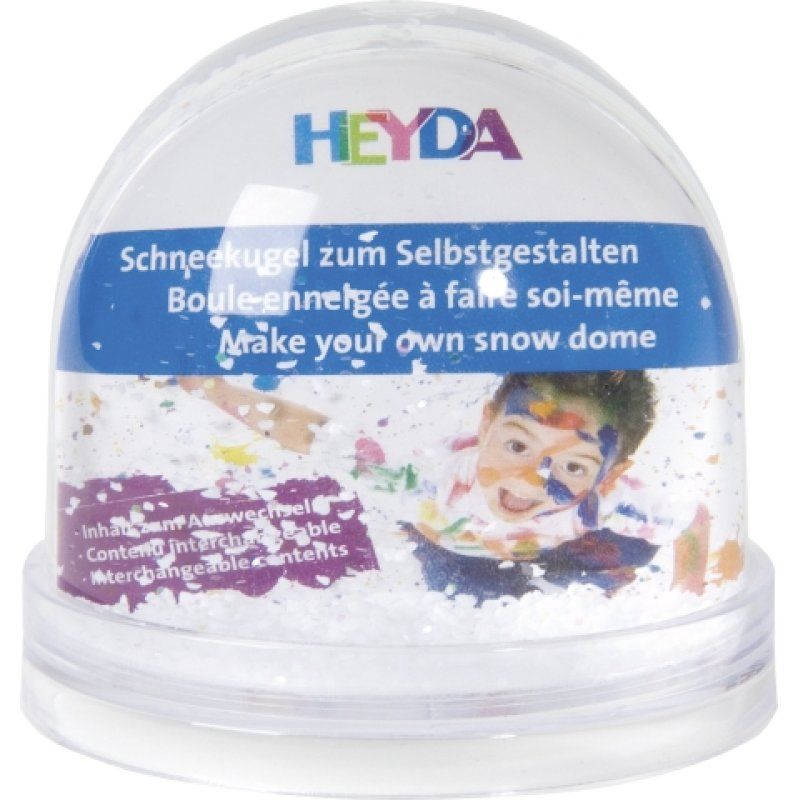 HEYDA 20-48 884 00 Décoration de noël traditionnelle Acrylique Transparent, Blanc 6 pièce(s)