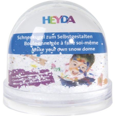 HEYDA 20-48 884 00 Décoration de noël traditionnelle Acrylique Transparent, Blanc 6 pièce(s)