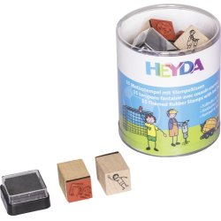 HEYDA StampSet Football&Streetwork 15pces