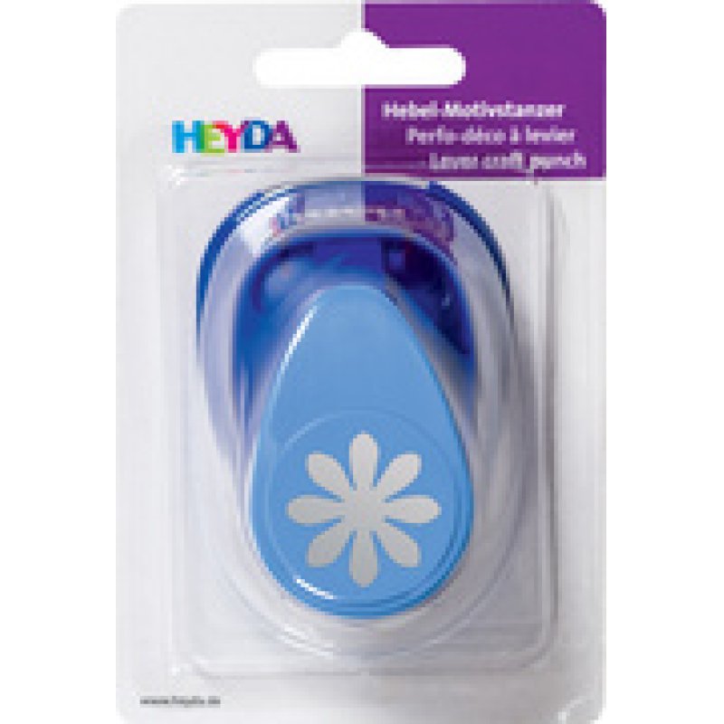 HEYDA Perforatrice à motif "étoile", grand, couleur: bleu
