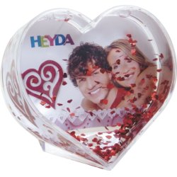 HEYDA 20-48 884 03 Décoration de noël traditionnelle Acrylique Transparent, Blanc 10 pièce(s)