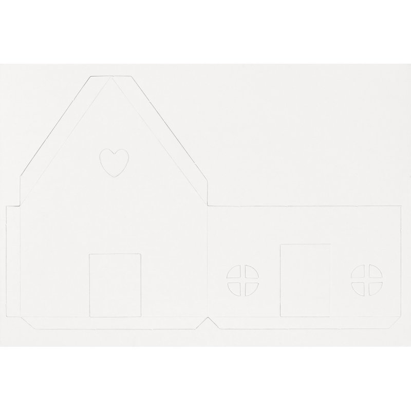 HEYDA Set de bricolage pour maison en pain d'épices