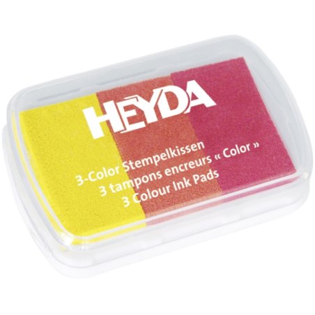 HEYDA 204888462 ink pad Multicolour 3 pc(s)
