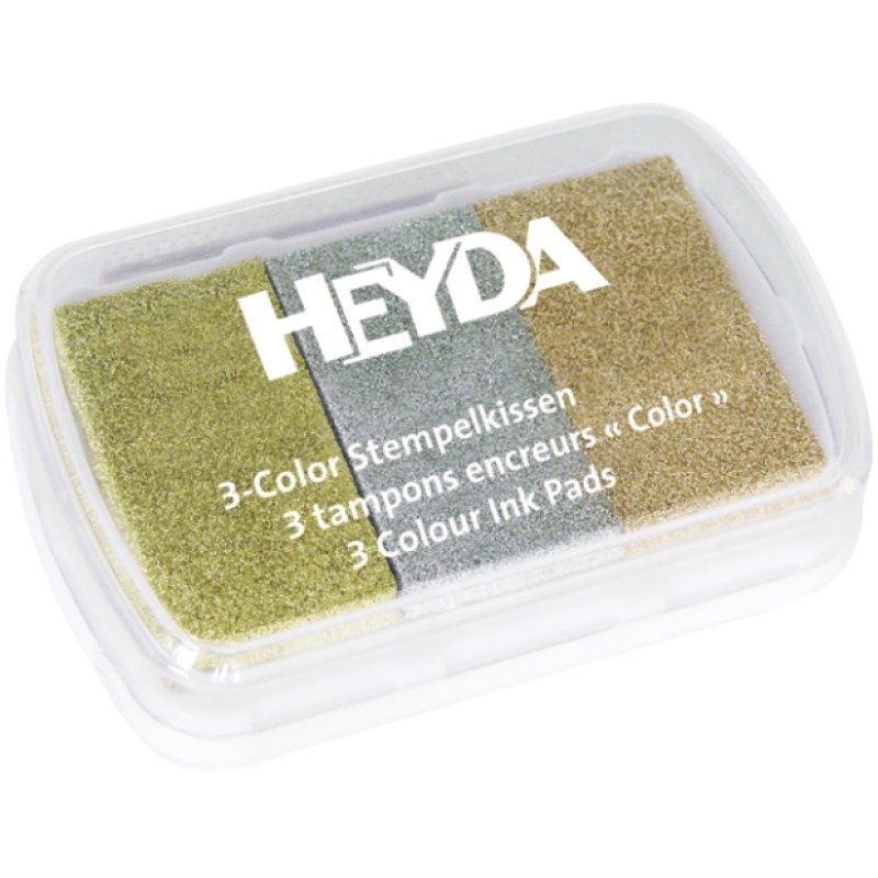 HEYDA 204888466 ink pad Multicolour 3 pc(s)