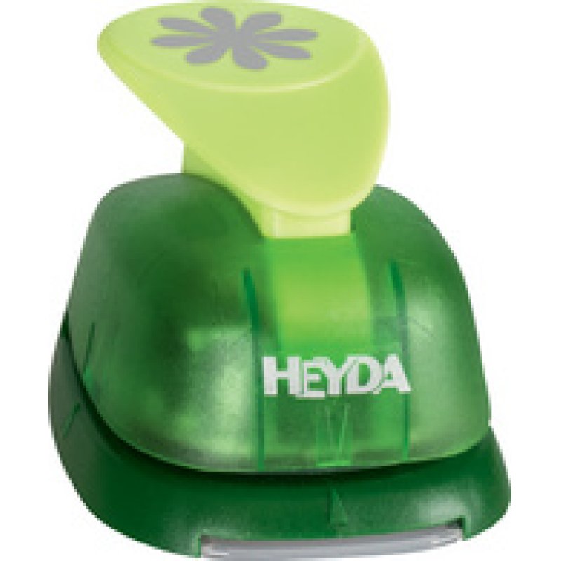 HEYDA Perforatrice à motif XL "étoile", couleur: vert