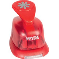 HEYDA Perforatrice à motif "coeur", petit, couleur: rouge