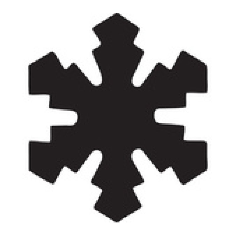 HEYDA Perforatrice à motif "coeur", petit, couleur: rouge