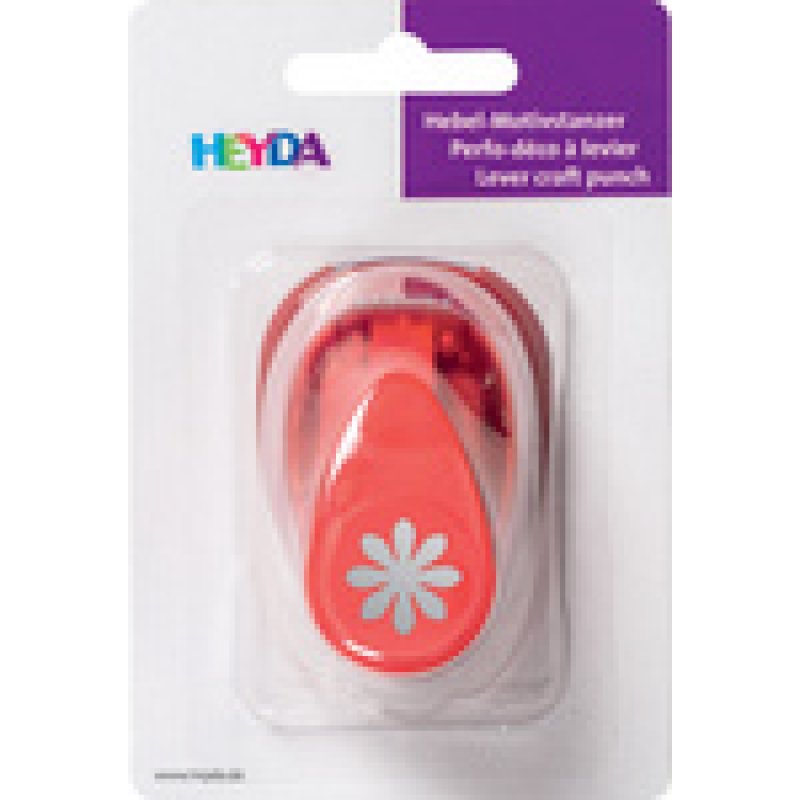 HEYDA Perforatrice à motif "rond", petit, couleur: rouge