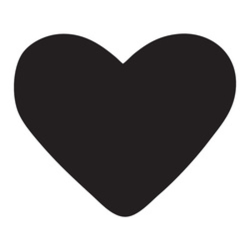 HEYDA Perforatrice à motif XXL "coeur", couleur: vert