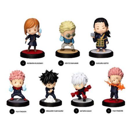 Jujutsu Kaisen présentoir figurines mini Hero Box Cursed Series 8 cm (6)